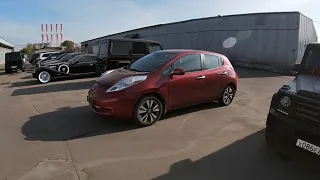 Nissan leaf - меняем кнопки, прошиваем, продаем:)