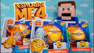 Despicable Me 4 Minions Movie Figures Toy Line! SUPER MINIONS!