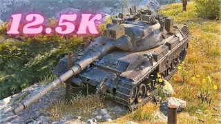 Leopard 1  12.5K Damage 7 Kills World of Tanks Replays