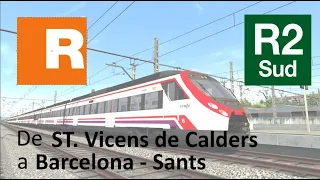 R2 SUD: SANT VICENS DE CALDERS - BARCELONA SANTS