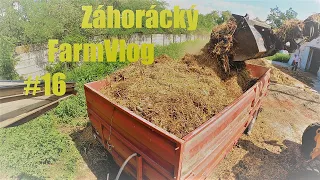 Záhorácký Farmvlog 16 / Zetor 6911 + vlečka 5t + Fúra hnoja :)