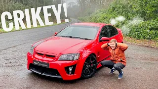 The Vauxhall VXR-8 IS AUSTRALIA'S CRAZIEST CREATION!