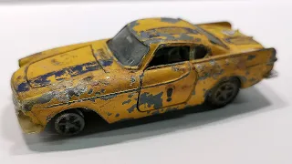 Dinky restoration of Volvo 1800 S No. 116 Toy model cast.