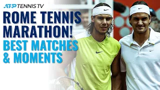 Rome Tennis Marathon! The Best Highlights & Moments From the Rome Masters