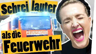 Feuerwehr-Challenge: Laut, lauter, Ari gegen die Feuerwehr! || „Das schaffst du nie!“