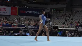 Kaylen Morgan - Floor Exercise - 2021 U.S. Gymnastics Championships - Senior Women Day 1