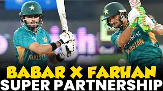 Super Partnership Between Babar Azam & Sahibzada Farhan | Pakistan vs Australia | PCB | MA2L