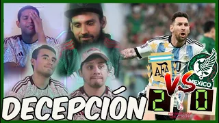 Argentina Vs Mexico | Mundial Qatar 2022   Grupo C  | REACCIONES |