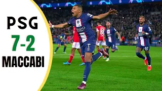 PSG 7 - 2 Maccabi Haifa | Highlights | UEFA Champions League | 26th October 2022