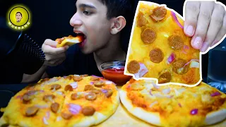 ASMR CHEESEY PIZZA & SAUSAGE PIZZA | MUKBANG 먹방  | COOKING & EATING SOUNDS  | MAGU ASMR