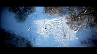 Kaszuby - Warzenko - Tokary - Nowe Tokary - 17 stycznia 2021 - zima - dron (mavic) 4K