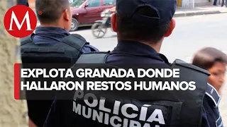 Una granada explotó durante un operativo en Irapuato