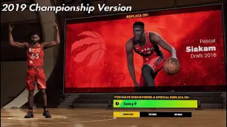 NEW "SPICY P" Replica Builds in NBA 2k23 (All 3 Versions 2019-Now)