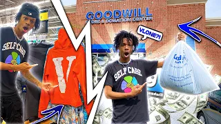 FINDING A STREETWEAR OUTFIT AT THE THRIFT STORE | I FOUND VLONE 😱🔥