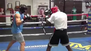 Luke Rockhold vs Andrew Tabiti sparring | MMA vs Boxing