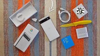 Распаковка Google Pixel 6a за $449 в России!