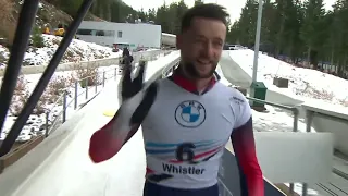 WHISTLER| BMW IBSF World Cup 2022/2023 Men 's Skeleton heat 2