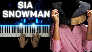 Sia - Snowman | Piano cover