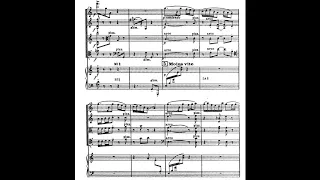 Florent Schmitt - Suite en Rocaille for Flute, Violin, Viola, 'Cello and Harp [Score-Video]