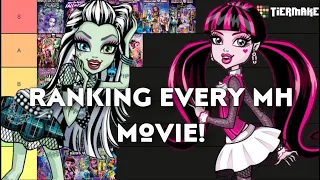 RANKING EVERY MONSTER HIGH MOVIE (so far)! | tier lists with Lizzie