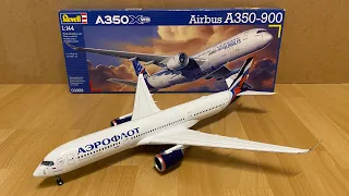 Assembly / Revell 1/144 scale Airbus A350-900 Aeroflot / Zocker J