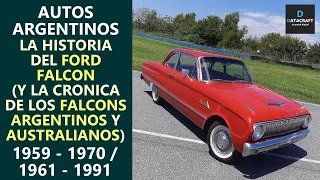Autos argentinos: Historia del Ford Falcon (1959 / 1970) y sus versiones argentinas y australianas