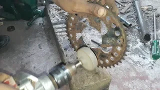 Make a Free Wheel Sprocket  for Electric Bicycle/bike