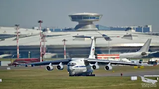 Heavy IL-76 - you drive more quietly - you will continue. Takeoff from Vnukovo