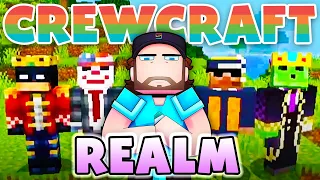 Minecraft with The Crew is Back! - The CrewCraft Realm! (Episode 1)