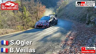 test Sébastien Ogier Toyota Yaris WRC Hybride 2022 Monte-Carlo 2022
