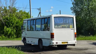 Автобус ПАЗ-320302-08 (АО 369 22). Покатушки по Новоалтайску.