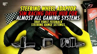 Racing wheel adaptor: supporting Playstation, Switch and Xbox Series | odear