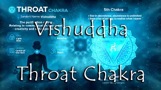 5 Vishuddha THROAT CHAKRA (432 Hz tuning to Open Activate Balance and Heal)