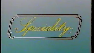 Speciality Video (1987) VHS UK Logo