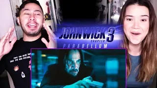 JOHN WICK 3: PARABELLUM | Keanu Reeves | Trailer Reaction!