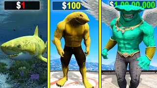 $1 SHARK To $1,00,00,000 ULTIMATE GOD SHARK in GTA 5