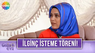 Gelinimiz ilginç isteme törenini anlatıyor! | Gelin Evi 855. Bölüm