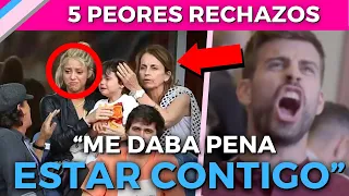 🔥¡BRUTAL! 5 RECHAZOS de Piqué a Shakira EN PÚBLICO (HUMILLACIÓN)