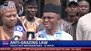 Anti-Grazing Law: Policy not implementable - El- Rufai