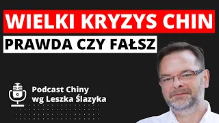 Czy Chiny czeka Wielki Kryzys? Jan Kubań "TAK się mówi", Leszek Ślazyk "Absolutnie NIE"