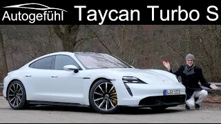 Porsche Taycan Turbo S - FULL REVIEW with German Autobahn 2021