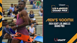 2024 USATF Los Angeles Grand Prix | Men's 400mH
