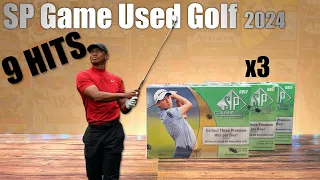 TIGER PULLED | 2024 SP Authentic Golf Game Used Edition - Hit Based PGA Trading Cards!