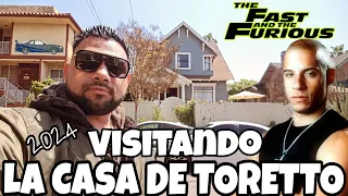 Visitando La Casa de Toretto de Rapido y Furioso en Los Angeles california 2024