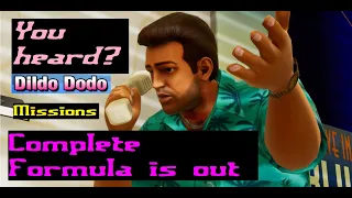 GTA Vice City  Skimmer (Dildo Dido) mission complete formula.