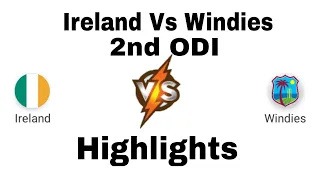 West Indies vs Ireland | Highlights | 2nd ODI | 13th January, 2022 |