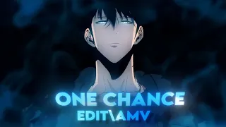 Solo Leveling "Jinwoo" [EDIT/AMV] One Chance