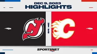 NHL Highlights | Devils vs. Flames - December 9, 2023