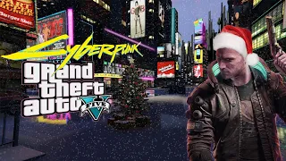 МОДЫ НА КИБЕРПАНК В ГТА 5 | Моды превращающие GTA V в CYBERPUNK 2077