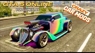 GTA 5 ONLINE - CRAZY CAR MODS - PS5 GAMEPLAY.